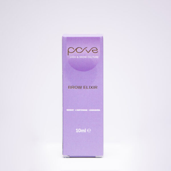 Brow elixir 100% naturalny (olejek do brwi) POVE