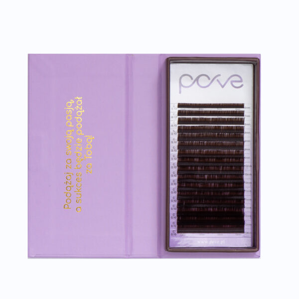 rzęsy brązowe pove lashes